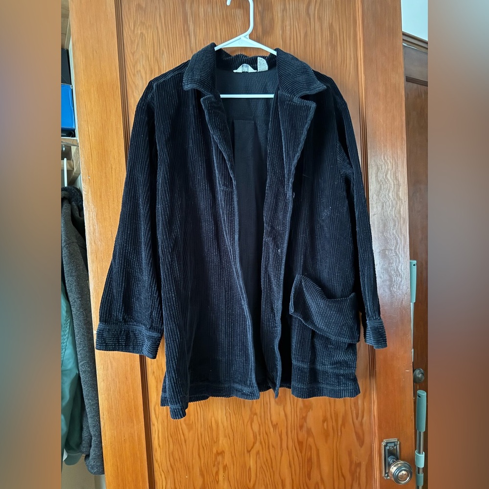 Women's Black Corduroy Jacket